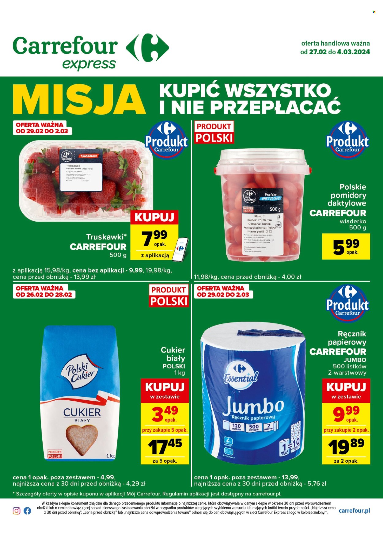 Gazetka Carrefour - 27.02.2024 - 4.03.2024. Strona 1
