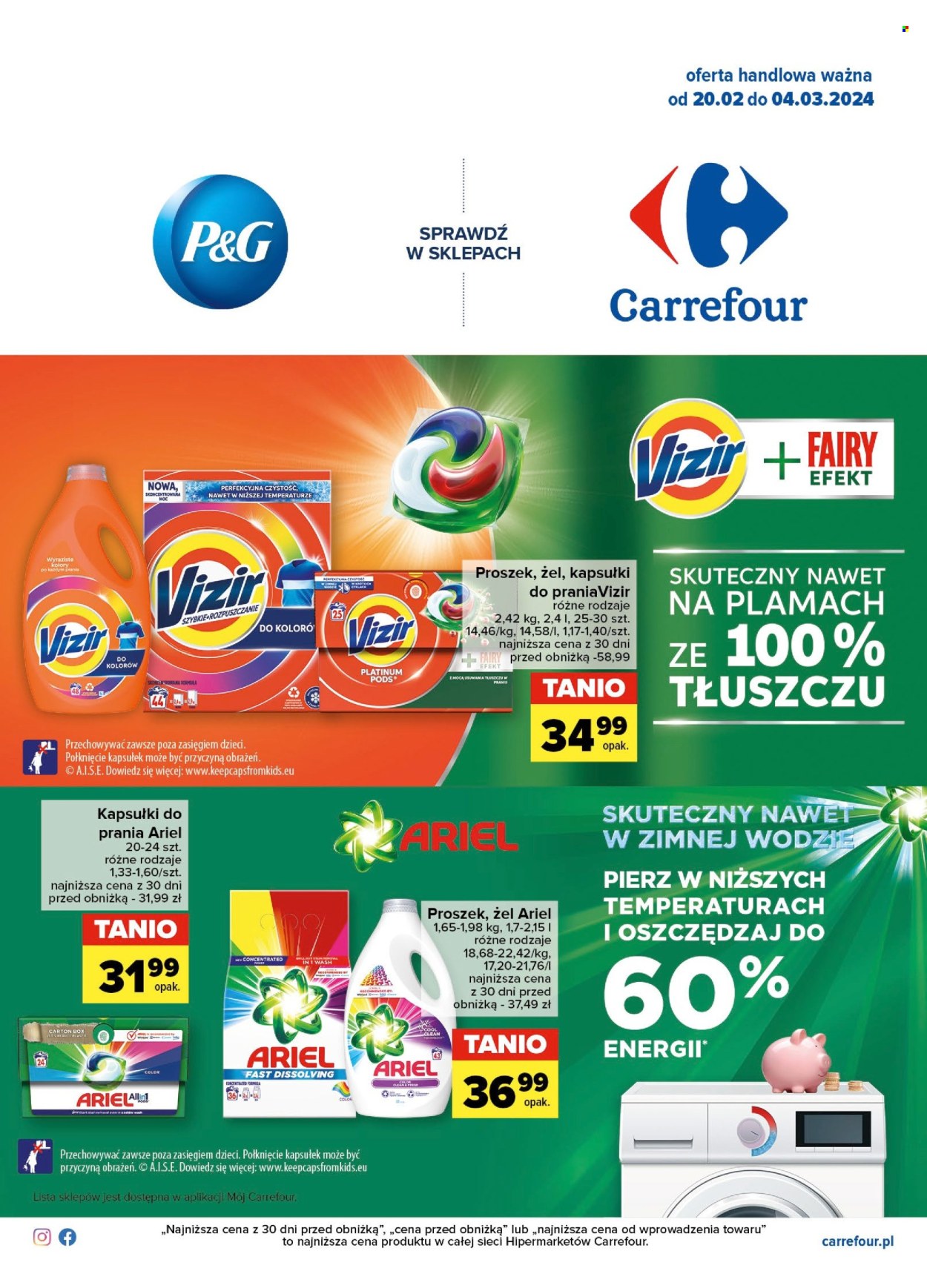 Gazetka Carrefour - 20.02.2024 - 4.03.2024. Strona 1