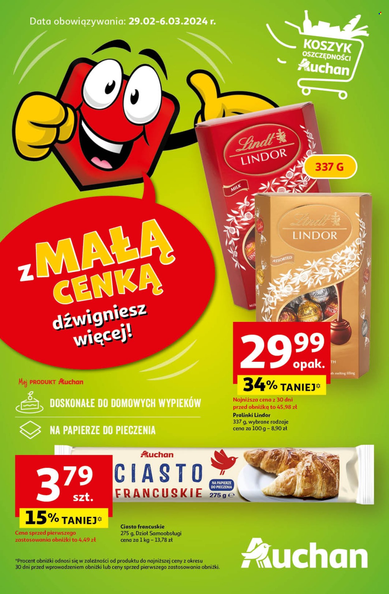 Gazetka Auchan - 29.02.2024 - 6.03.2024. Strona 1