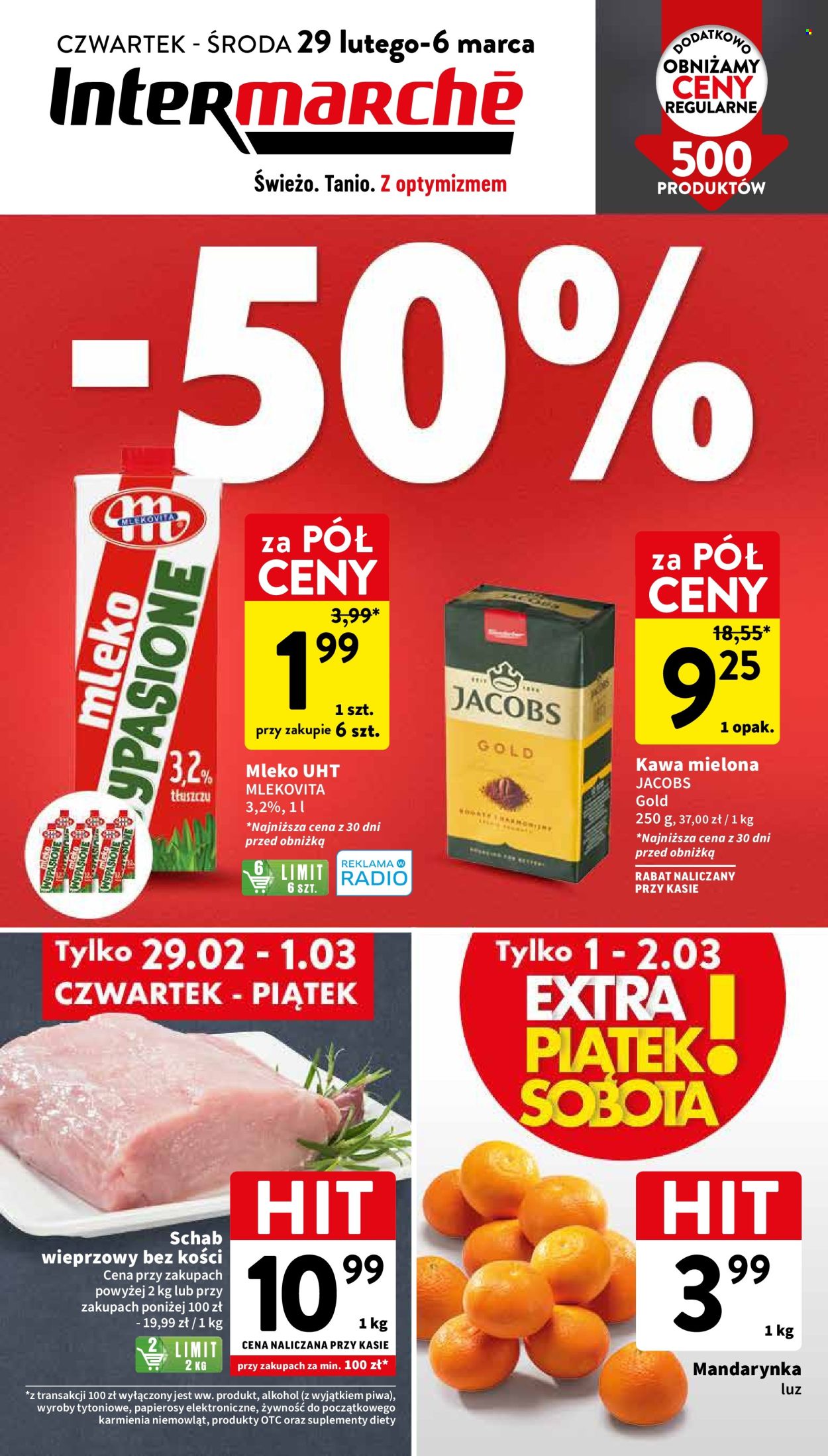 Gazetka Intermarché - 29.02.2024 - 6.03.2024. Strona 1