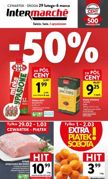 Gazetka Intermarché - 29.02.2024 - 6.03.2024.