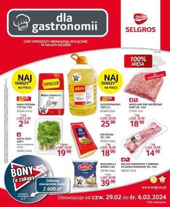 Gazetka Selgros - 29.02.2024 - 6.03.2024.