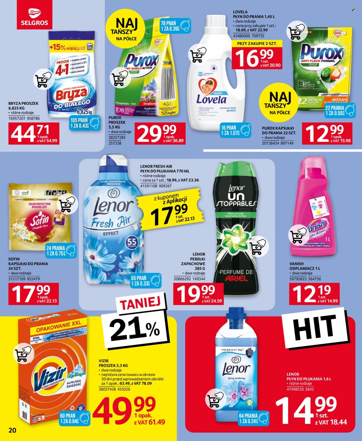 Gazetka Selgros - 29.02.2024 - 6.03.2024. Strona 20