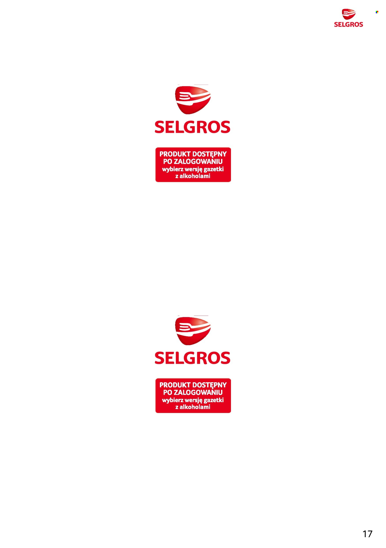 Gazetka Selgros - 29.02.2024 - 6.03.2024. Strona 17