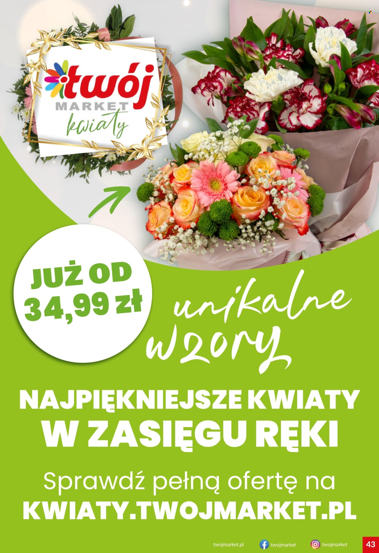 Gazetka Twój Market - 28.02.2024 - 5.03.2024. Strona 43