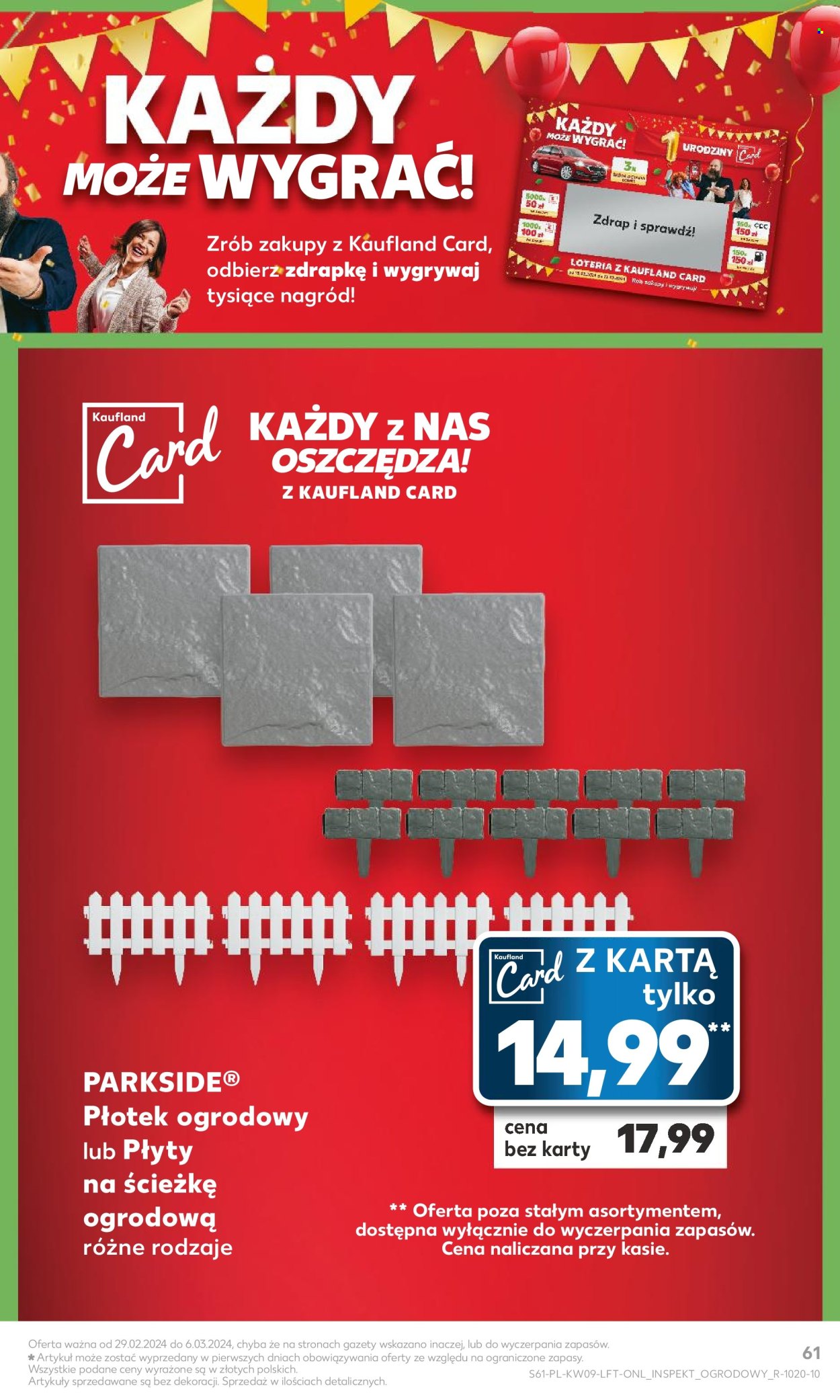 Gazetka Kaufland - 29.02.2024 - 6.03.2024. Strona 61