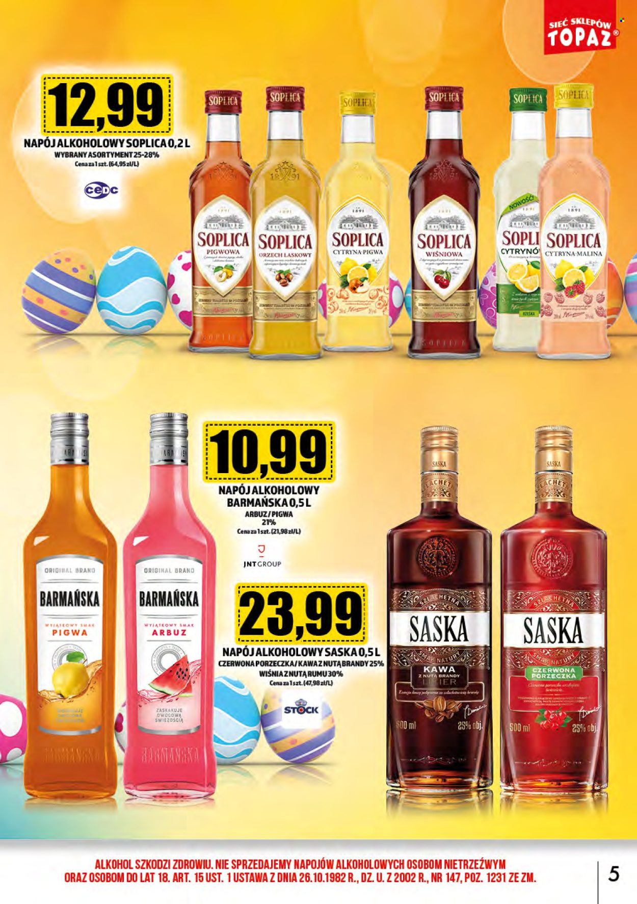 Gazetka Topaz - 1.03.2024 - 31.03.2024. Strona 5