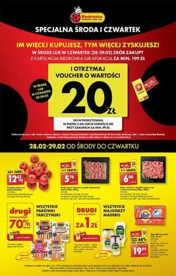 Gazetka Biedronka - 28.02.2024 - 29.02.2024.