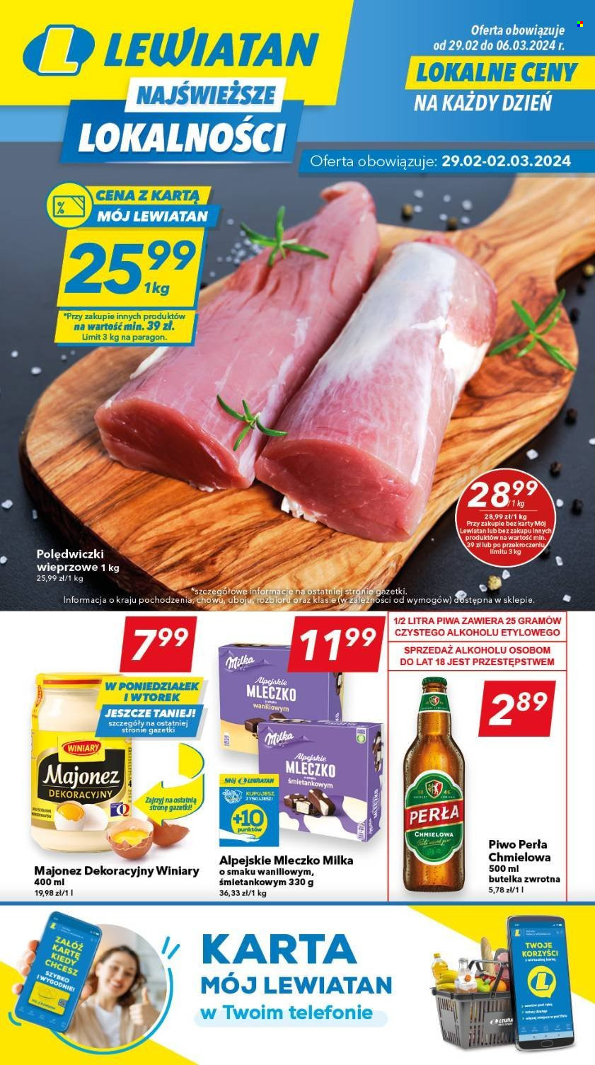 Gazetka Lewiatan - 29.02.2024 - 6.03.2024. Strona 1