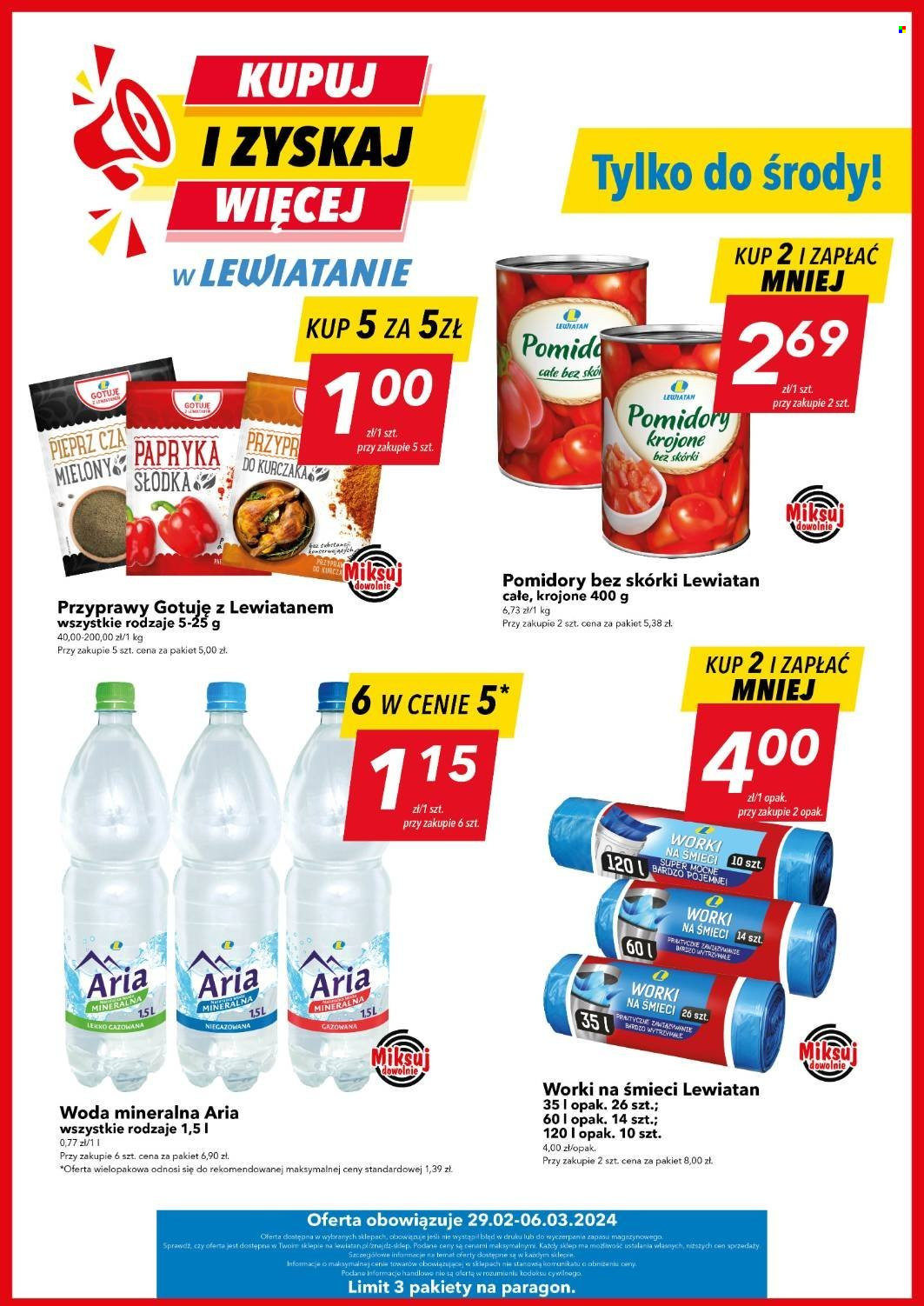 Gazetka Lewiatan - 29.02.2024 - 6.03.2024. Strona 1