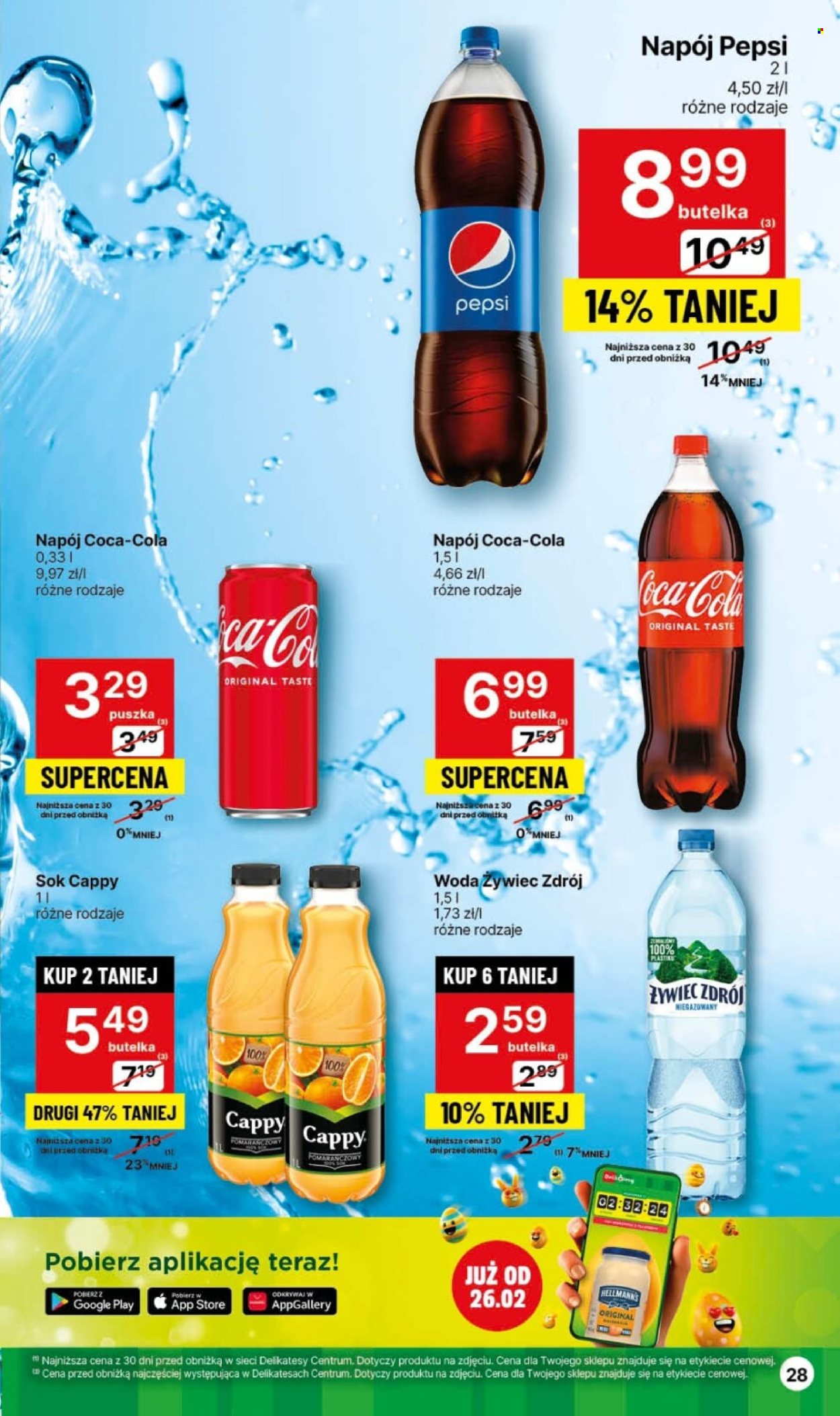 Gazetka Delikatesy Centrum - 29.02.2024 - 6.03.2024. Strona 28