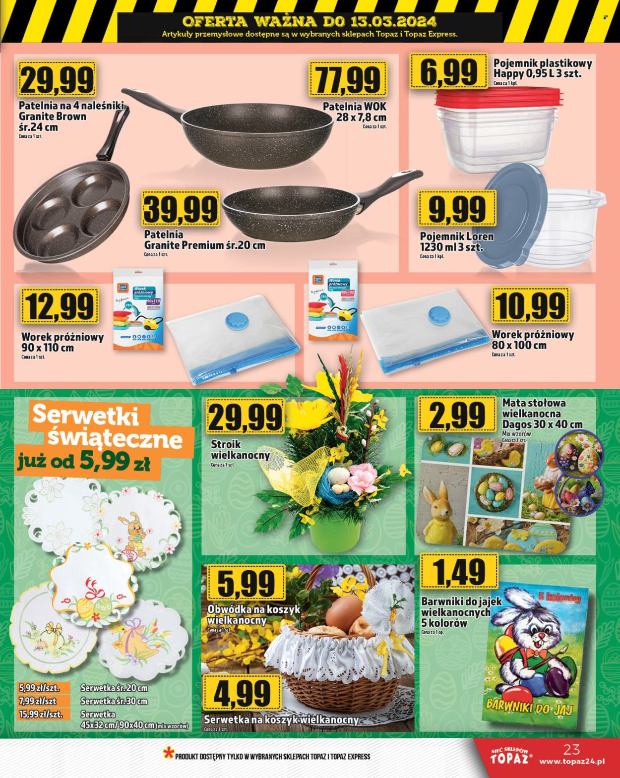 Gazetka Topaz - 7.03.2024 - 13.03.2024. Strona 23