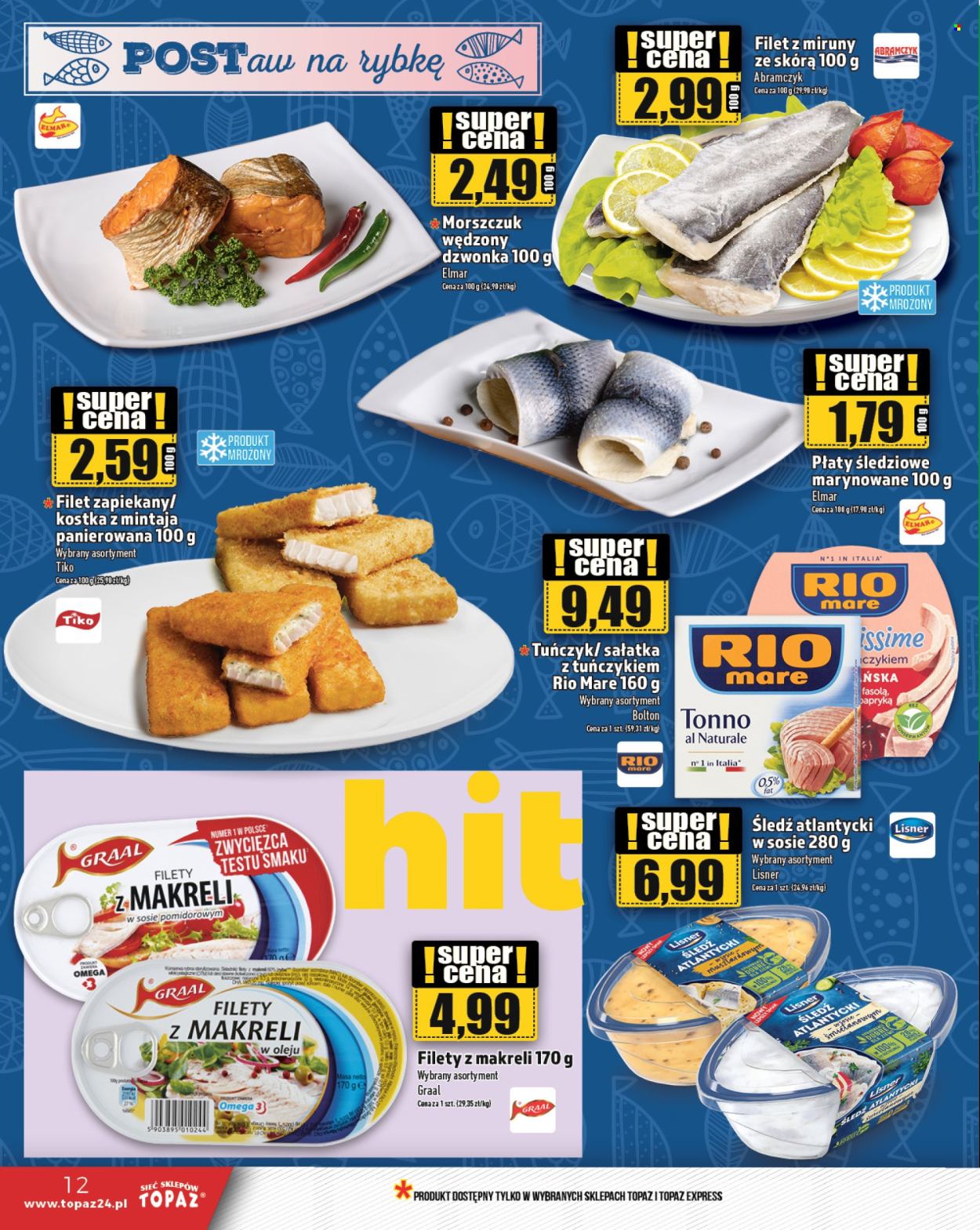 Gazetka Topaz - 7.03.2024 - 13.03.2024. Strona 12