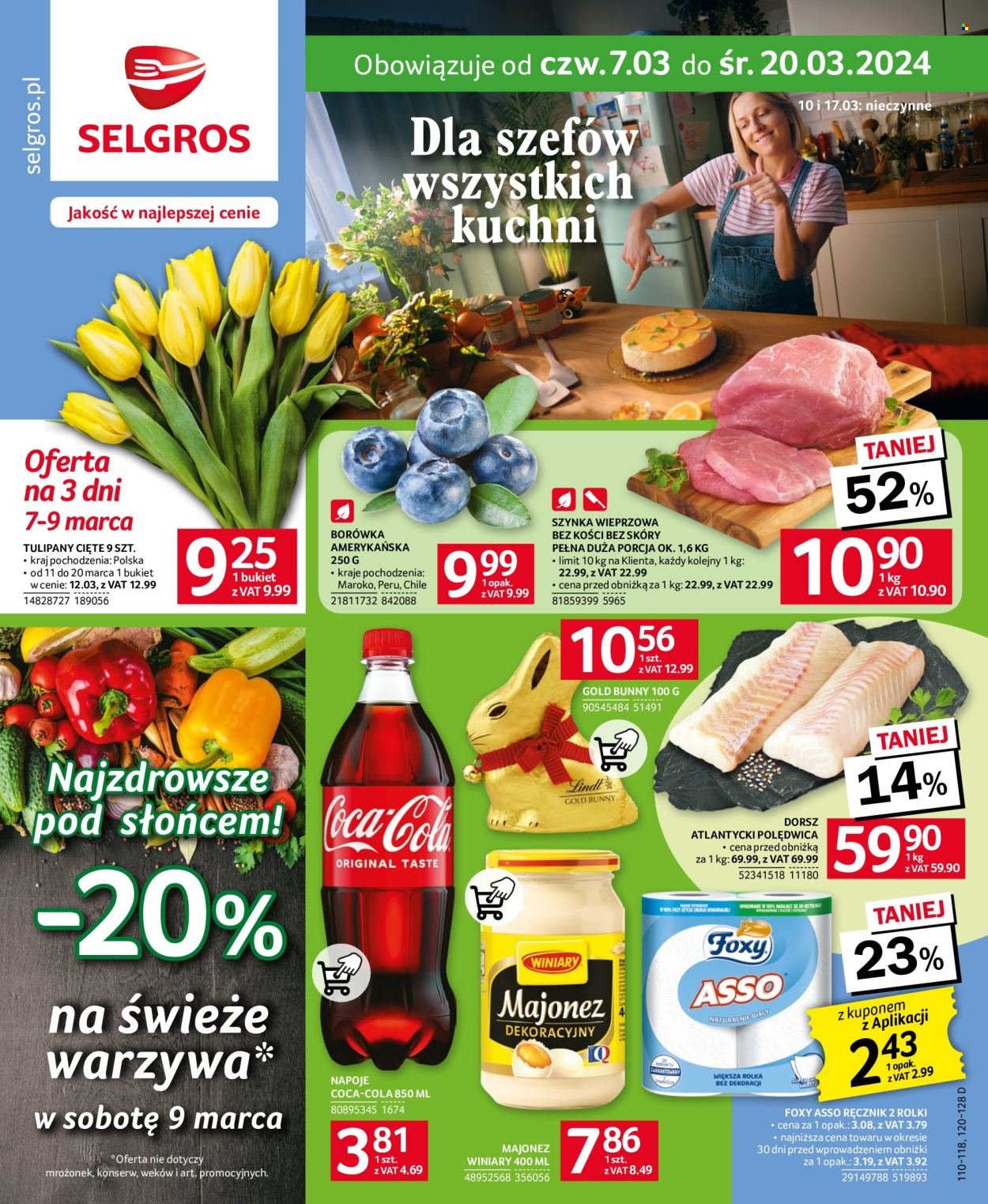 Gazetka Selgros - 7.03.2024 - 20.03.2024. Strona 1