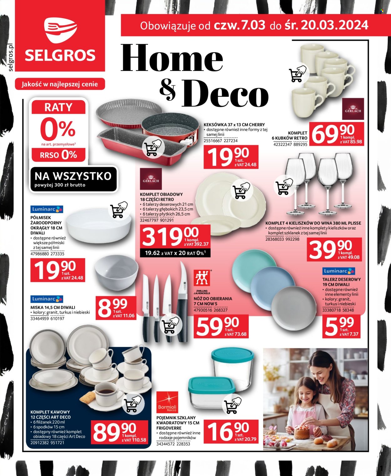 Gazetka Selgros - 7.03.2024 - 20.03.2024. Strona 1