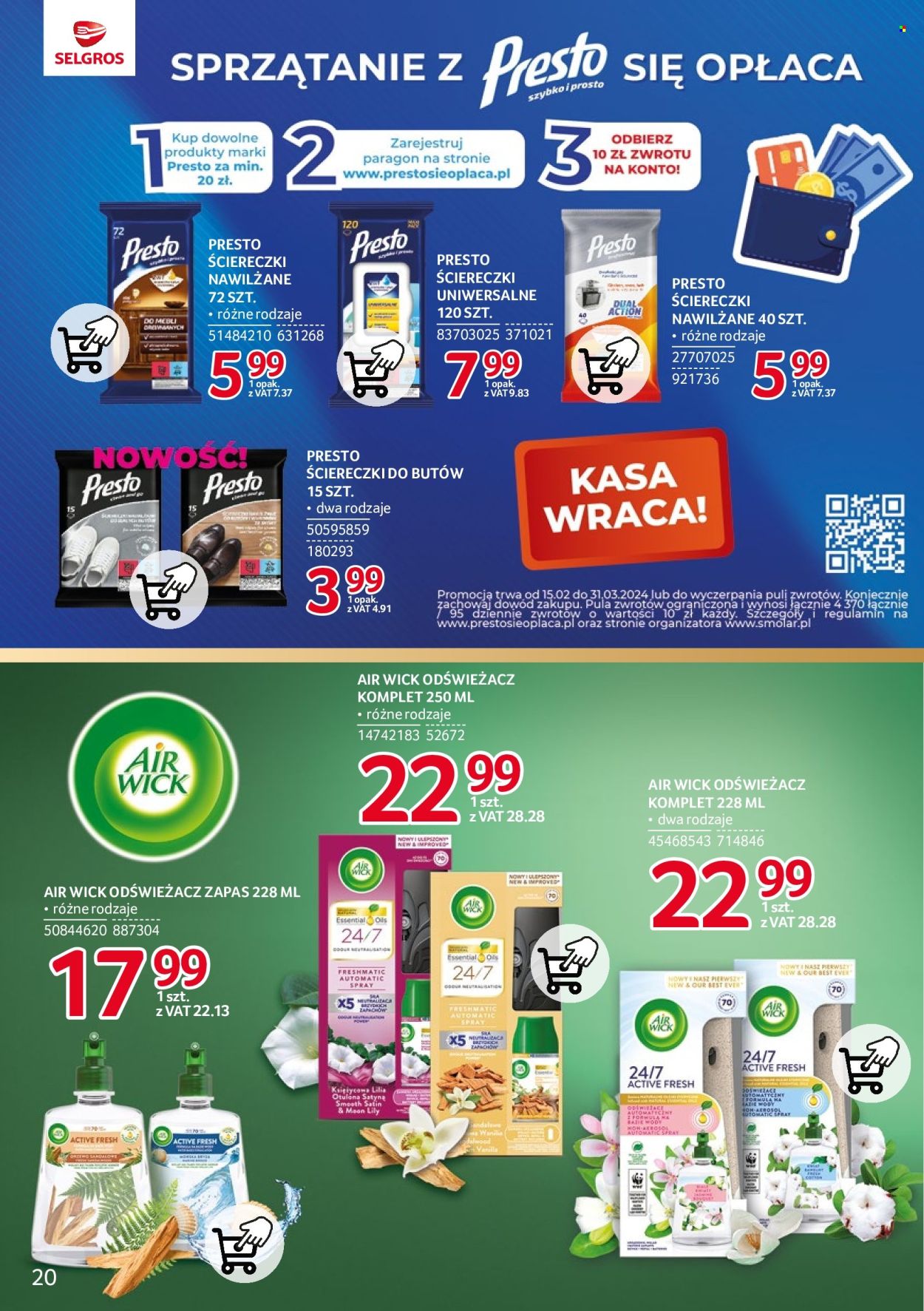 Gazetka Selgros - 7.03.2024 - 20.03.2024. Strona 20