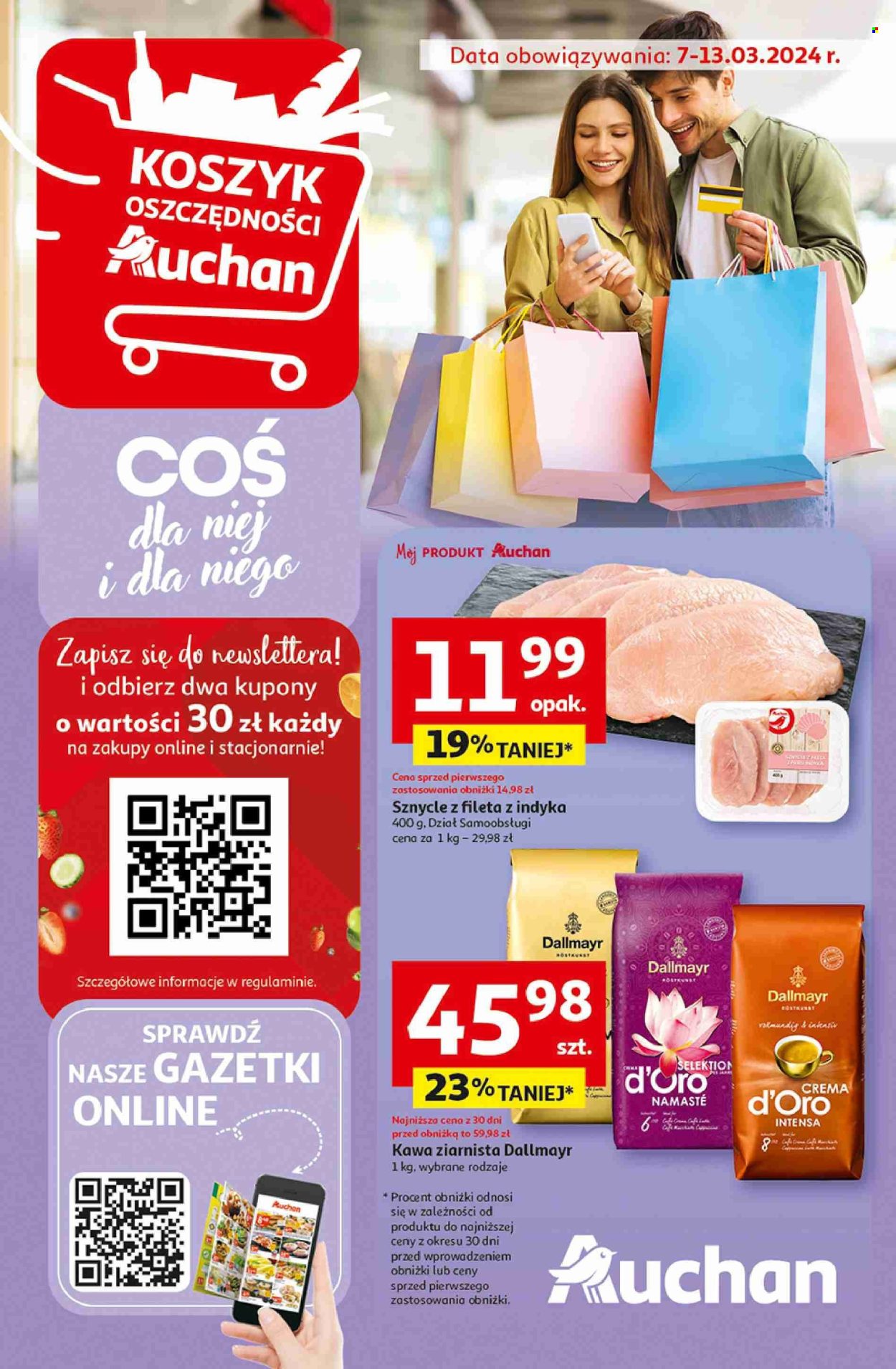 Gazetka Auchan - 7.03.2024 - 13.03.2024. Strona 1