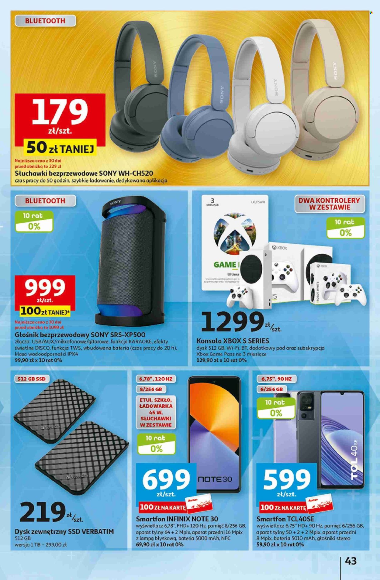 Gazetka Auchan - 7.03.2024 - 13.03.2024. Strona 43