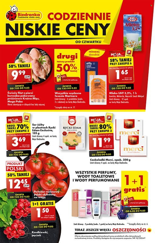 Gazetka Biedronka - 7.03.2024 - 13.03.2024. Strona 1