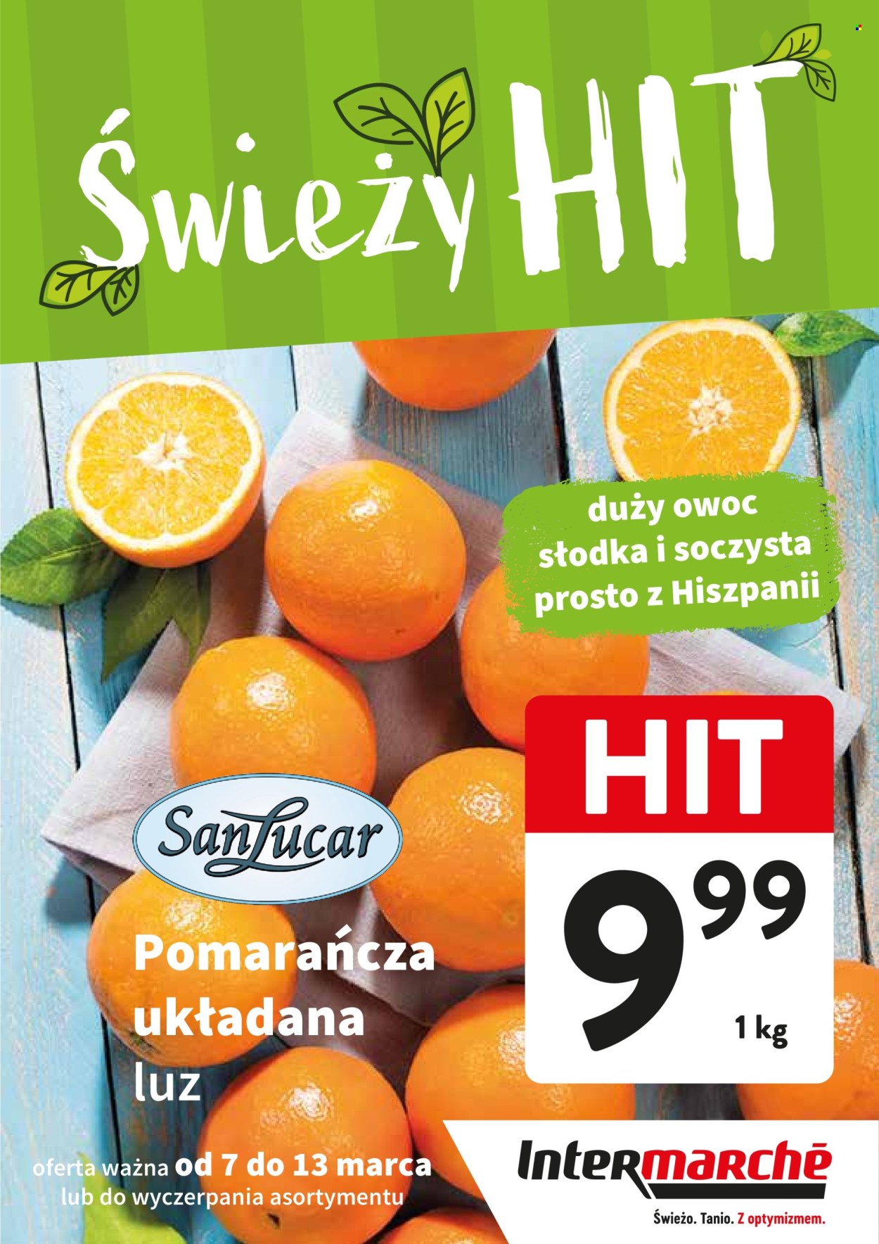 Gazetka Intermarché - 7.03.2024 - 13.03.2024. Strona 1
