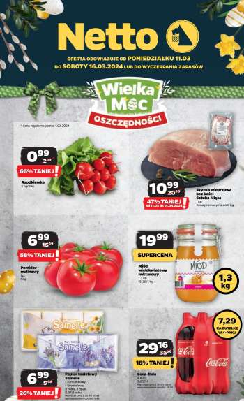 Gazetka Netto - 11.03.2024 - 16.03.2024.
