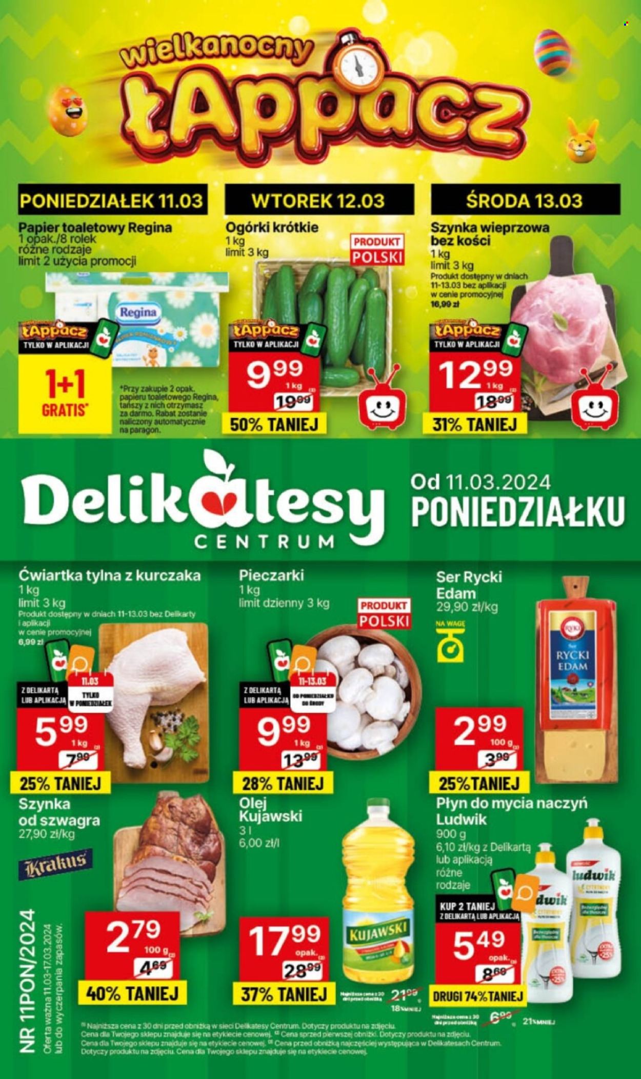 Gazetka Delikatesy Centrum - 11.03.2024 - 17.03.2024. Strona 1