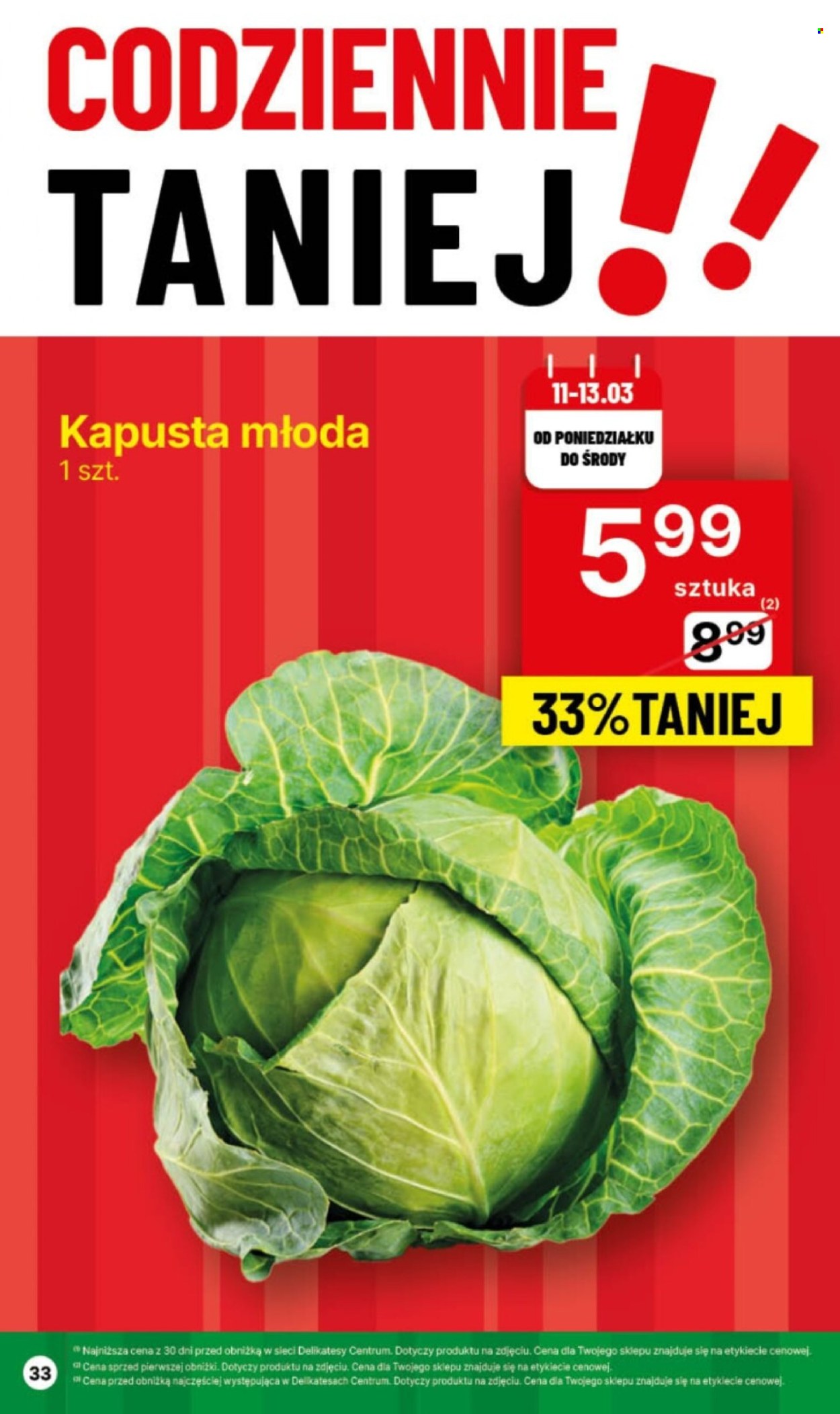 Gazetka Delikatesy Centrum - 11.03.2024 - 17.03.2024. Strona 33