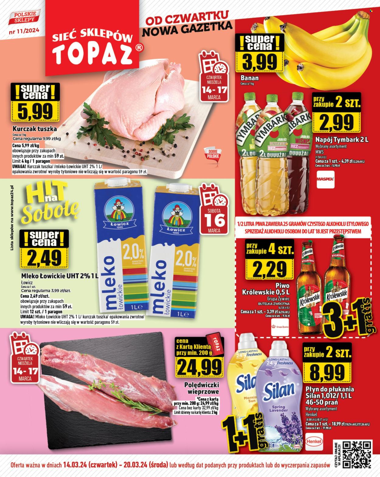 Gazetka Topaz - 14.03.2024 - 20.03.2024. Strona 1
