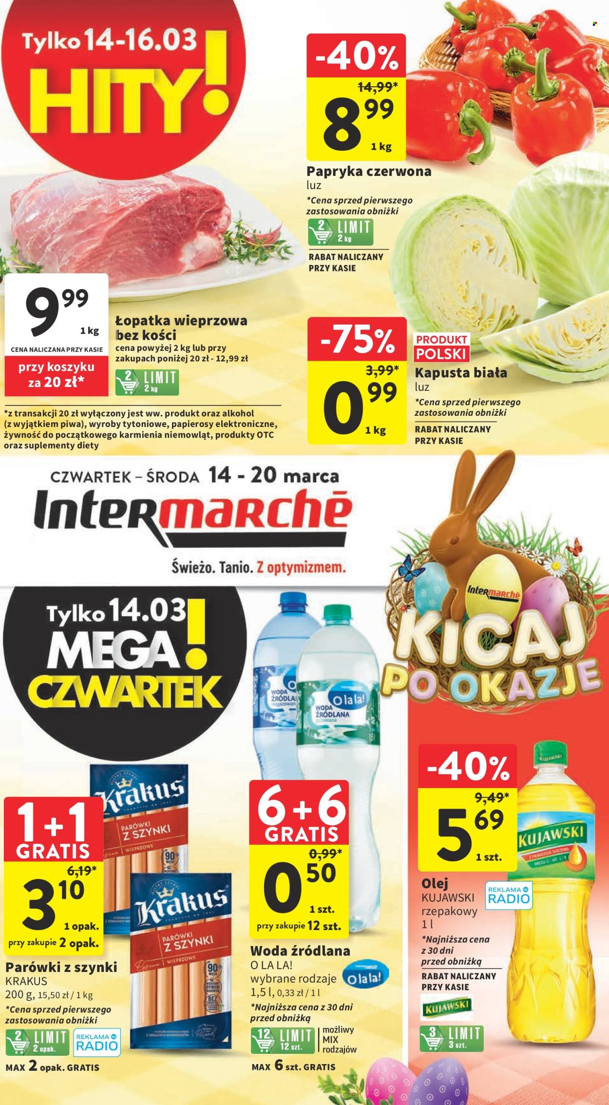 Gazetka Intermarché - 14.03.2024 - 20.03.2024. Strona 1