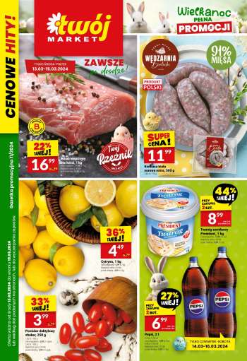 Gazetka Twój Market - 13.03.2024 - 19.03.2024.