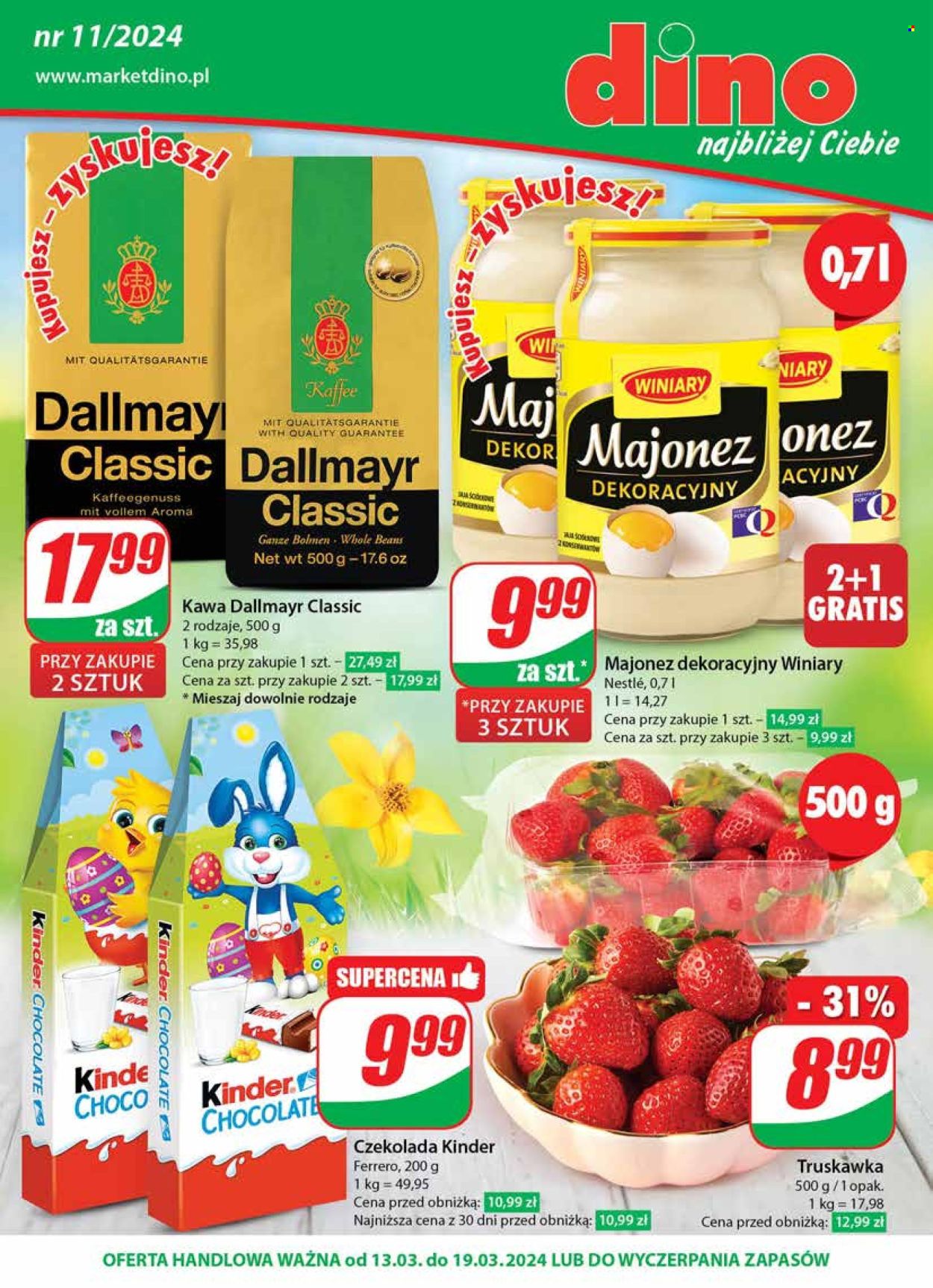 Gazetka Dino - 13.03.2024 - 19.03.2024. Strona 1