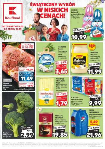Gazetka Kaufland - 14.03.2024 - 20.03.2024.