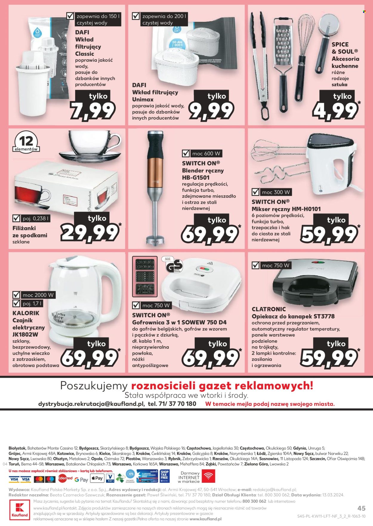 Gazetka Kaufland - 14.03.2024 - 20.03.2024. Strona 45
