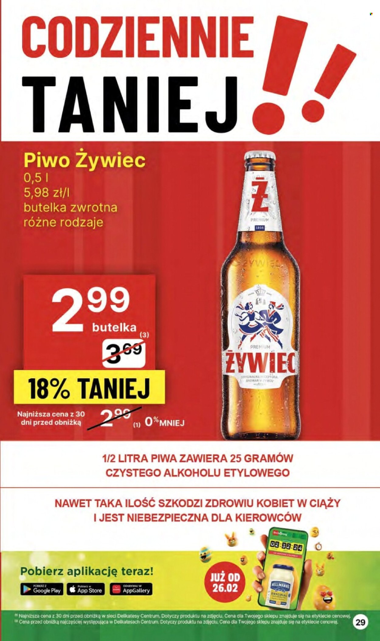 Gazetka Delikatesy Centrum - 14.03.2024 - 20.03.2024. Strona 29