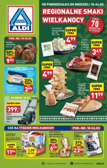 Gazetka ALDI - 18.03.2024 - 24.03.2024.