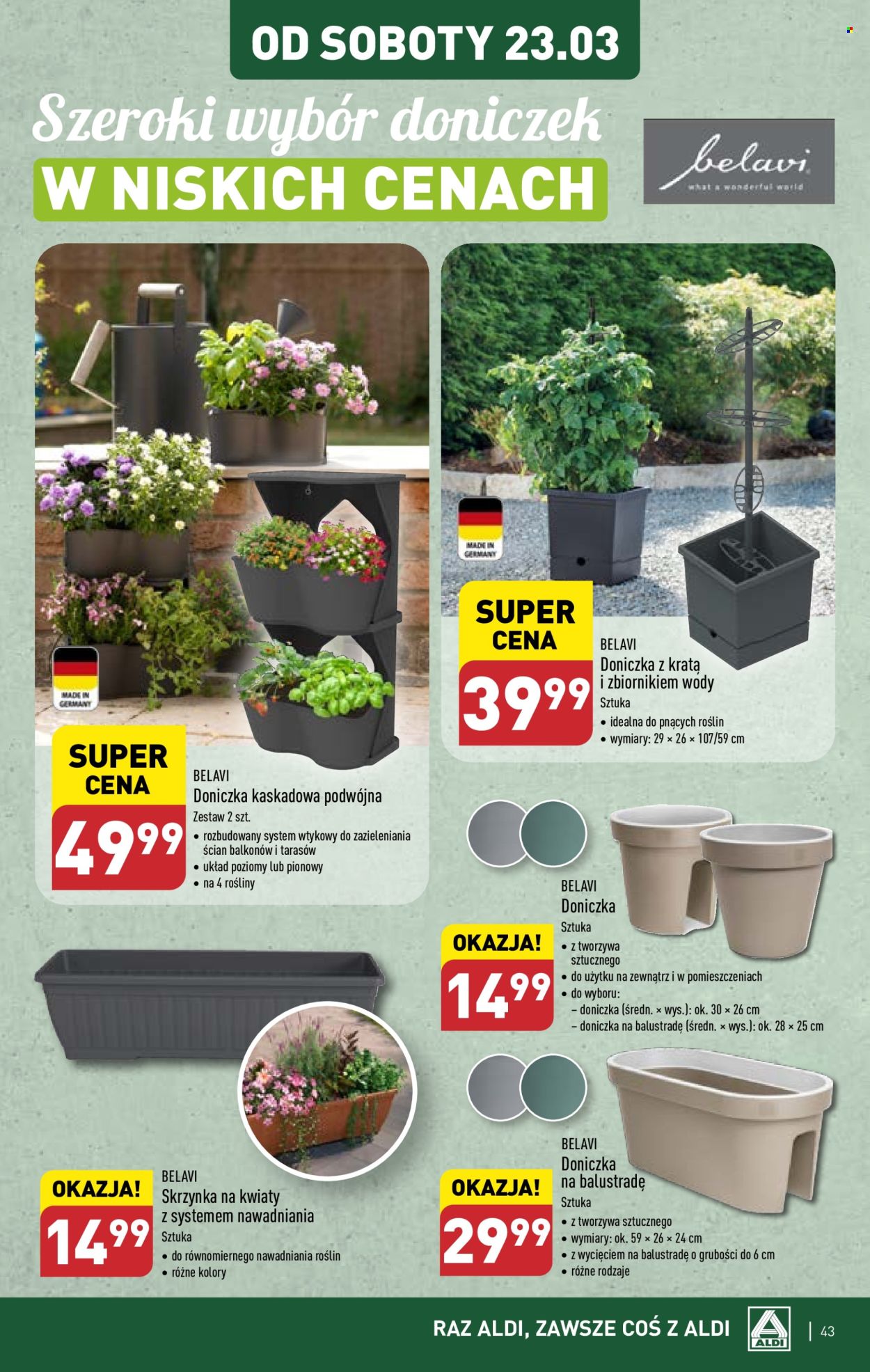 Gazetka ALDI - 18.03.2024 - 24.03.2024. Strona 43