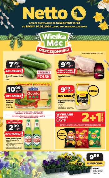 Gazetka Netto - 14.03.2024 - 20.03.2024.