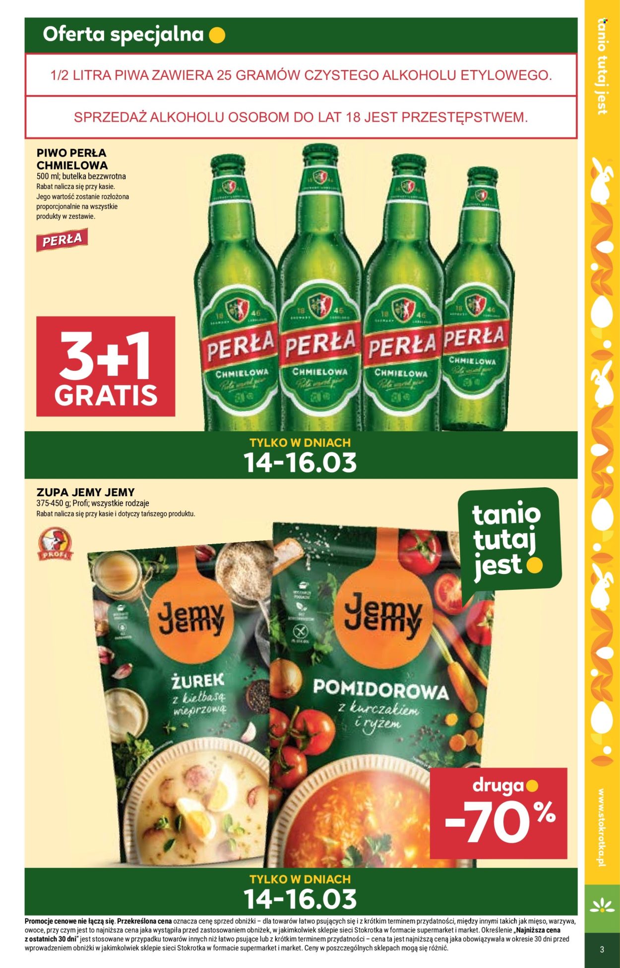 Gazetka Stokrotka Supermarket - 14.03.2024 - 20.03.2024. Strona 3