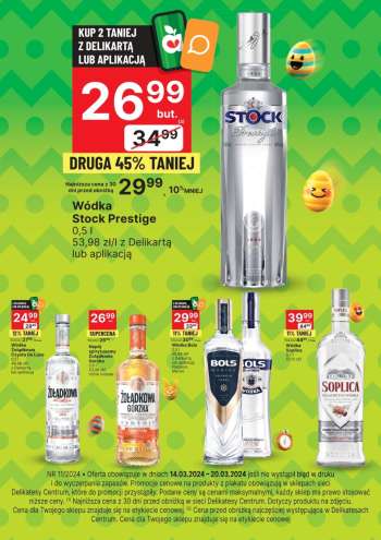 Gazetka Delikatesy Centrum - 14.03.2024 - 20.03.2024.