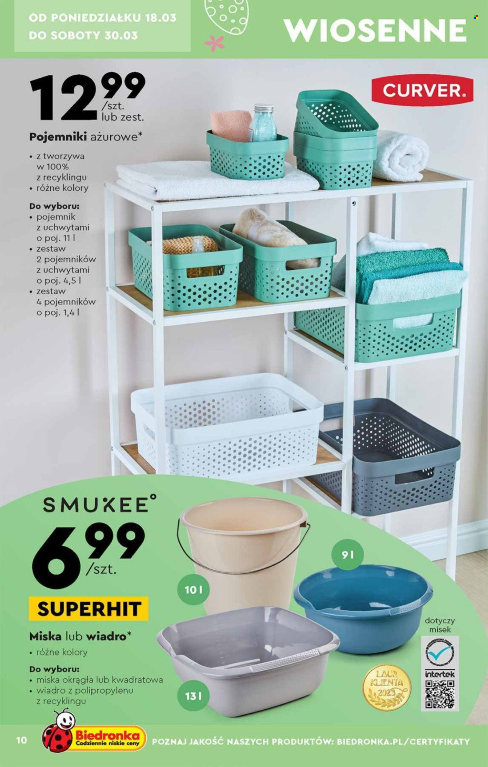 Gazetka Biedronka - 18.03.2024 - 3.04.2024. Strona 10