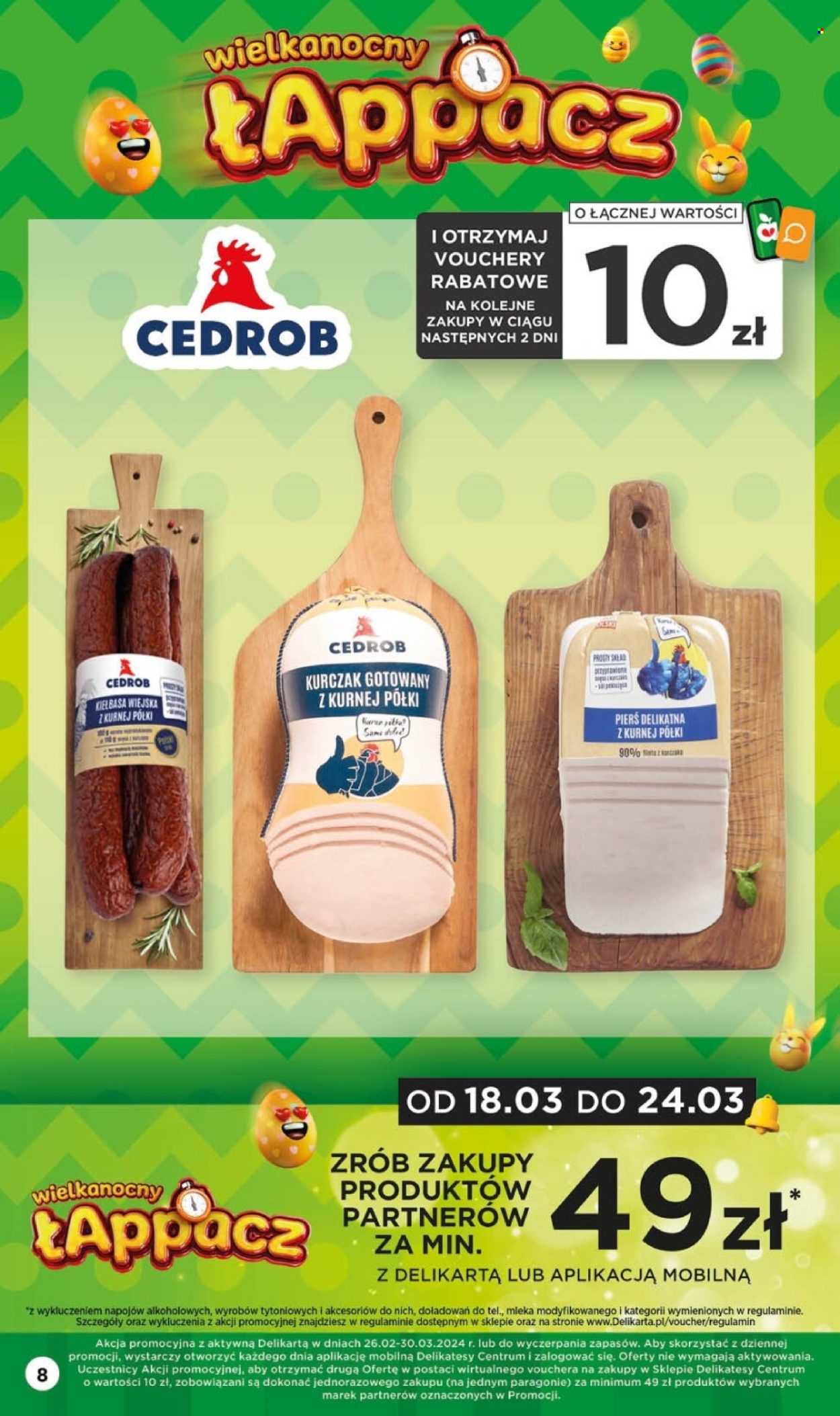 Gazetka Delikatesy Centrum - 18.03.2024 - 24.03.2024. Strona 8