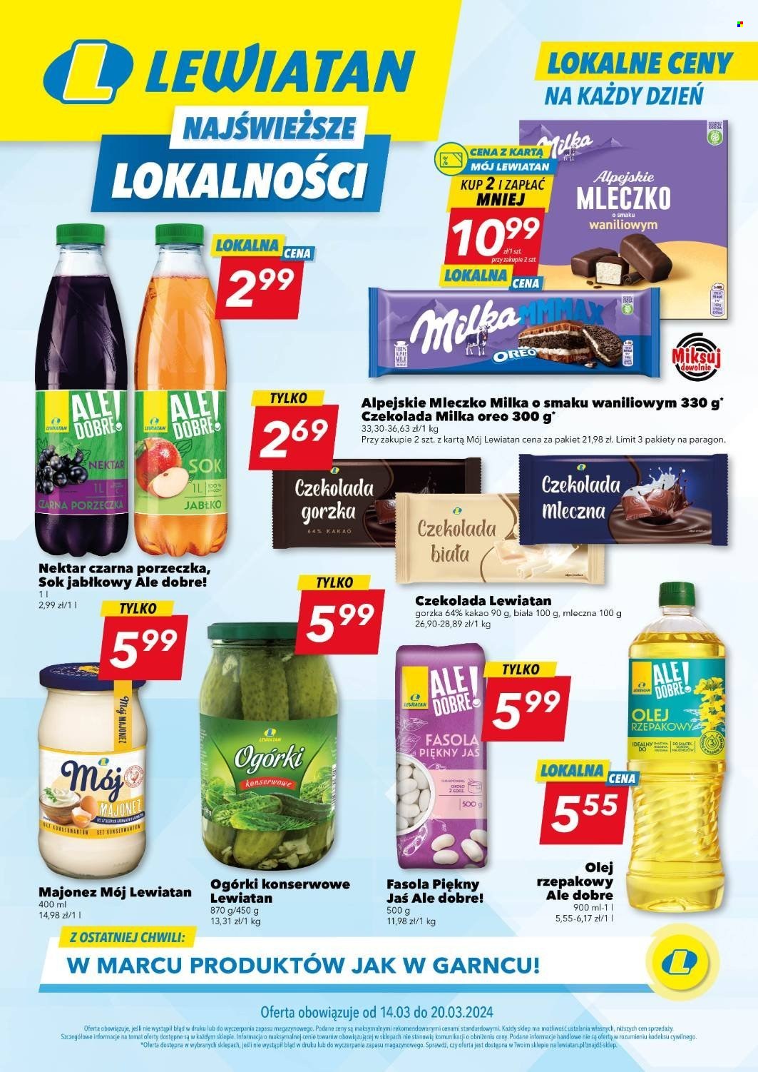 Leták Lewiatan - 14.3.2024 - 20.3.2024. Strana 1