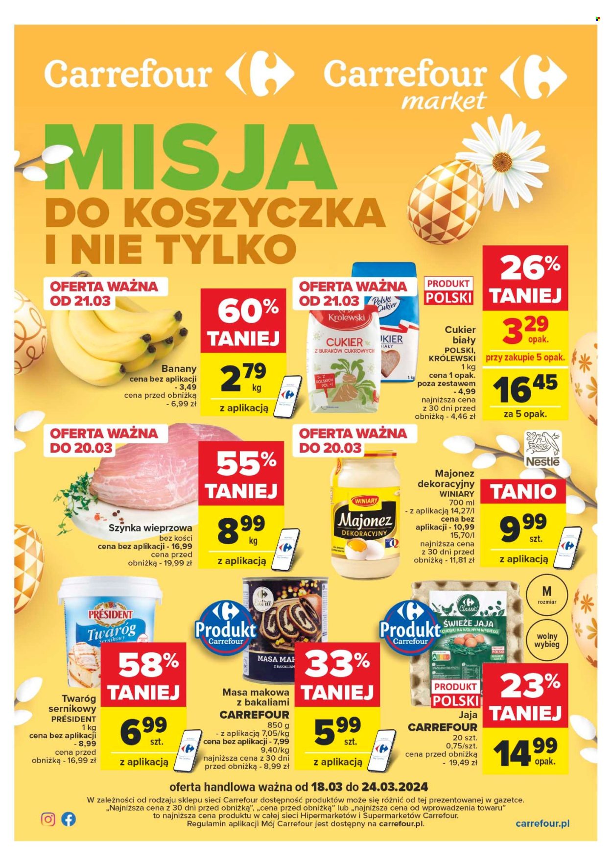 Gazetka Carrefour - 18.03.2024 - 24.03.2024. Strona 1