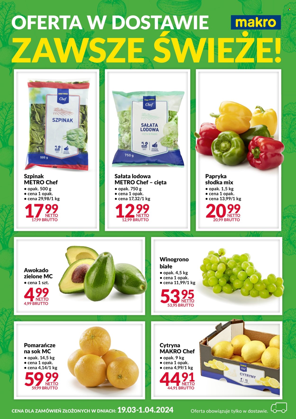 Gazetka Makro - 19.03.2024 - 1.04.2024. Strona 1