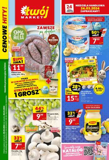 Gazetka Twój Market - 20.03.2024 - 26.03.2024.