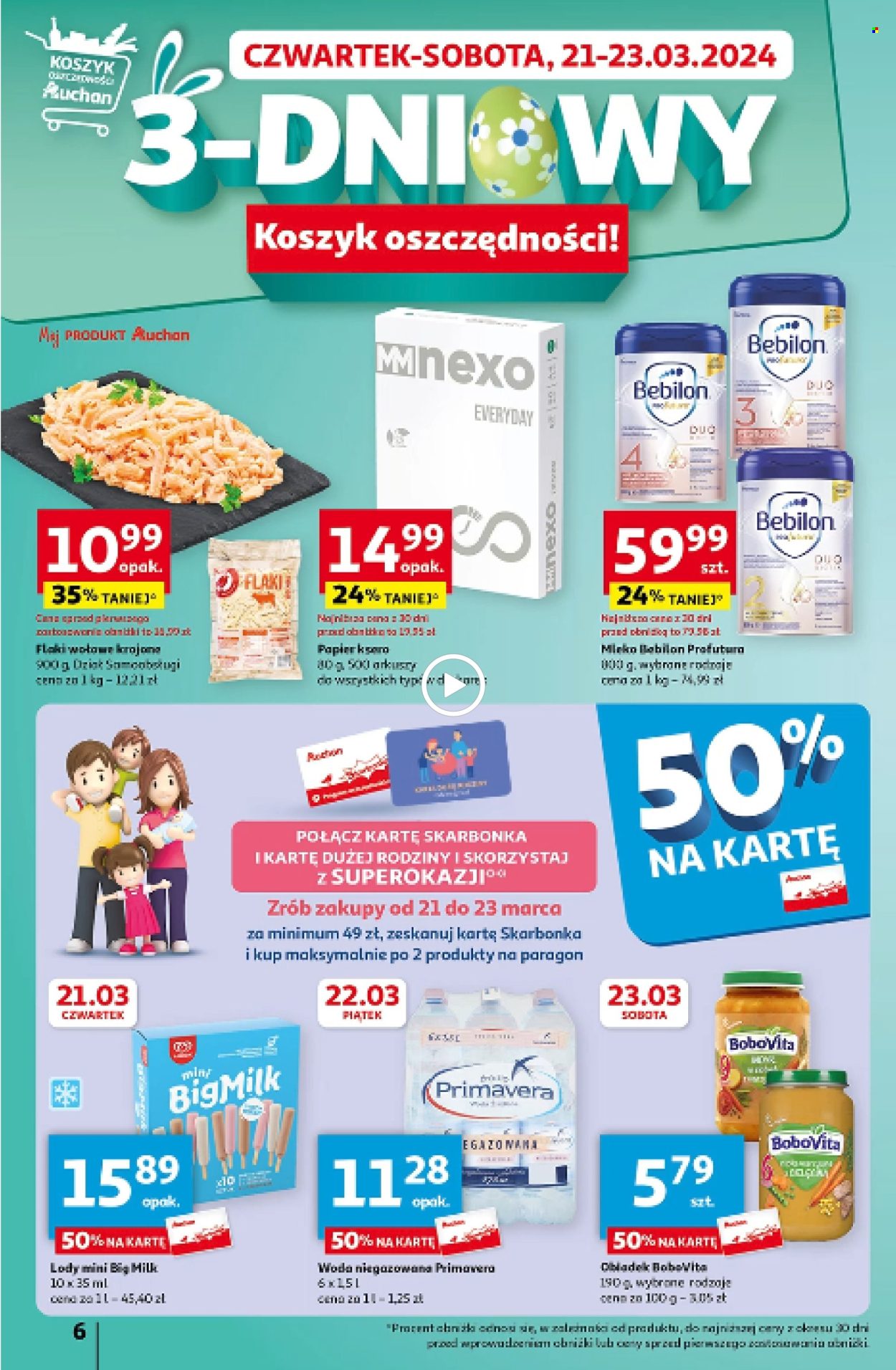 Gazetka Auchan - 21.03.2024 - 30.03.2024. Strona 6