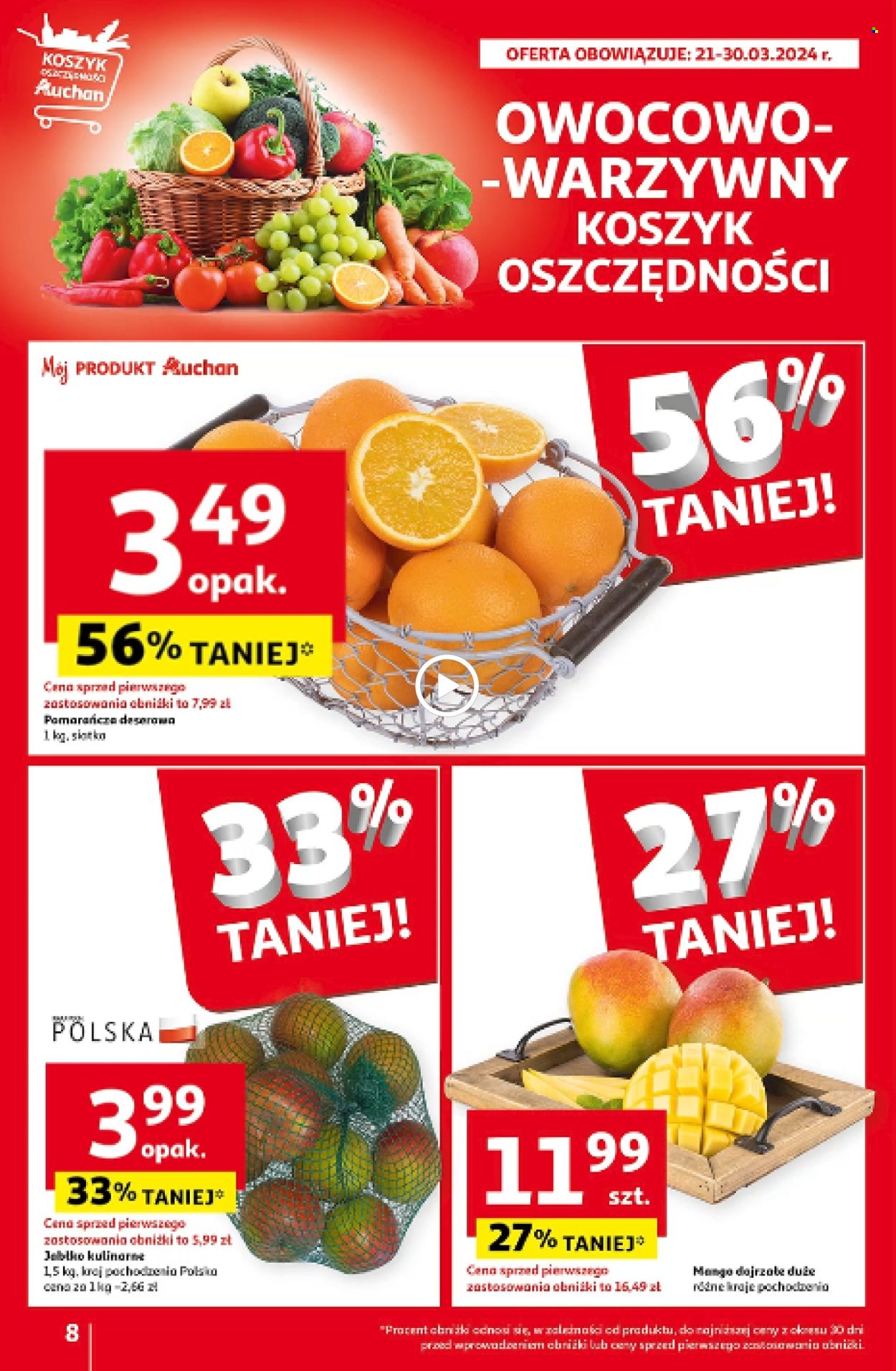 Gazetka Auchan - 21.03.2024 - 30.03.2024. Strona 8