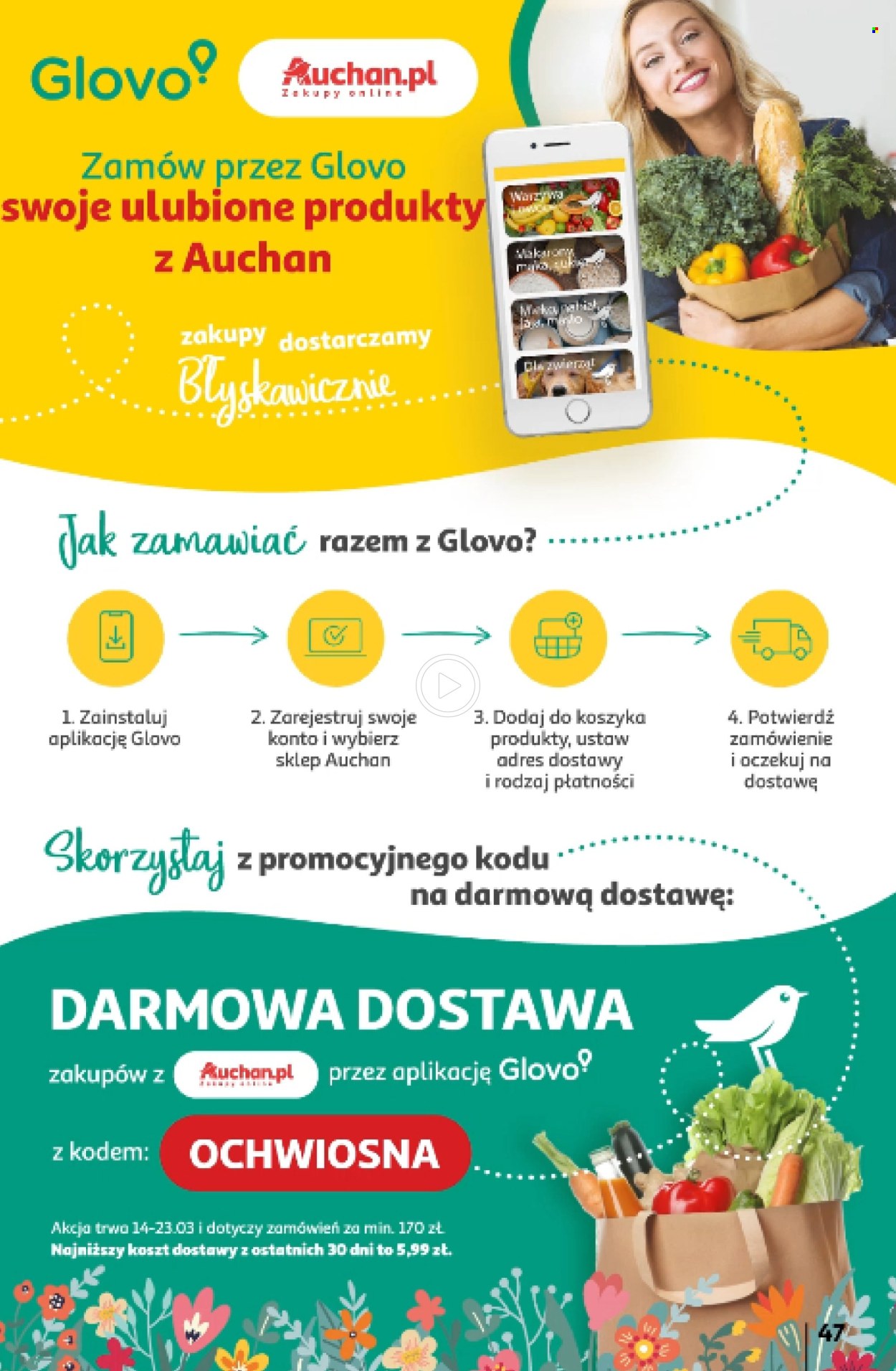 Gazetka Auchan - 21.03.2024 - 30.03.2024. Strona 47