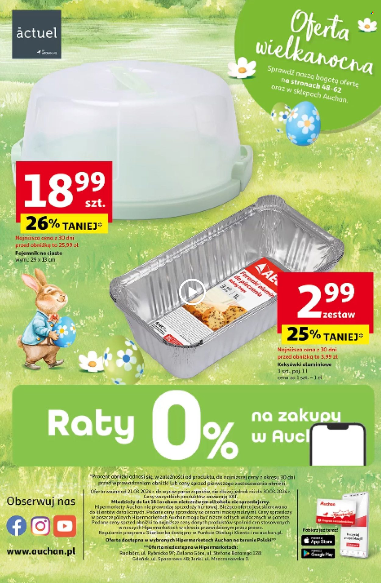 Gazetka Auchan - 21.03.2024 - 30.03.2024. Strona 62