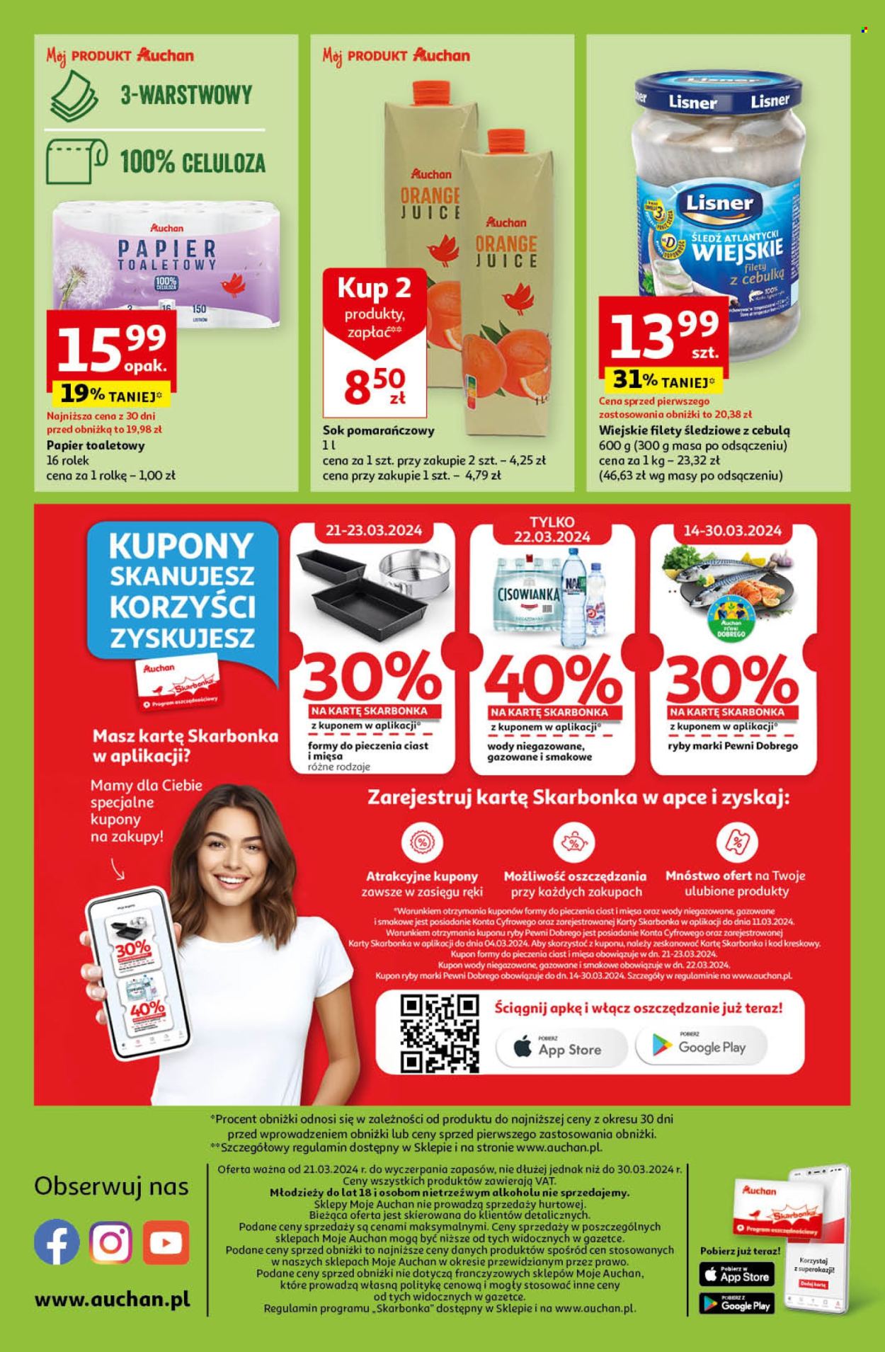 Gazetka Auchan - 21.03.2024 - 30.03.2024. Strona 10